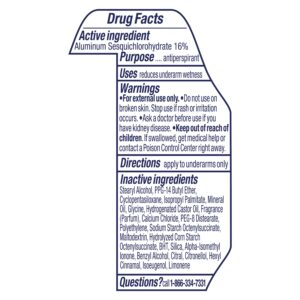 Degree Advanced Women's Antiperspirant Deodorant Stick Vanilla & Jasmine, 2.6 oz - Image 10