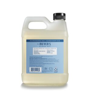 Mrs. Meyer's Clean Day Liquid Hand Soap Refill with Olive Oil and Aloe Vera, Rain Water Scent, 33 oz - Image 8