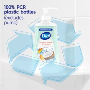 Dial Liquid Hand Soap Refill, Coconut Water & Mango, 52 fl oz