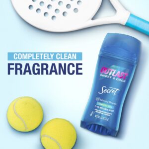 Secret Outlast Invisible Solid Antiperspirant Deodorant, Completely Clean, 2.6 oz - Image 5
