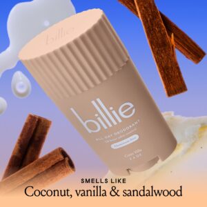 Billie All Day Womens Deodorant Stick, 2.6 oz, Coco Villa Scent, 24 Hour Odor Control, Aluminum Free - Image 5
