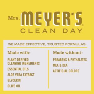 Mrs. Meyer's Clean Day Liquid Hand Soap, Daisy Scent, 12.5 Ounce Bottle - Image 5