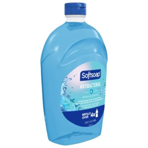 Softsoap Antibacterial Liquid Hand Soap Refill, Cool Splash, 50 Fluid Ounce Bottle - Image 16