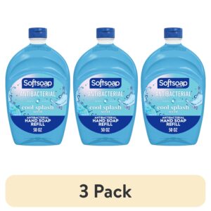 Softsoap Antibacterial Liquid Hand Soap Refill, Cool Splash, 50 Fluid Ounce Bottle - Image 20