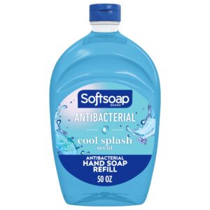 Softsoap Antibacterial Liquid Hand Soap Refill, Cool Splash, 50 Fluid Ounce Bottle - Image 21