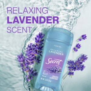 Secret Clear Gel and Deodorant for Women, Refreshing Lavender, 3.4 oz - Image 4