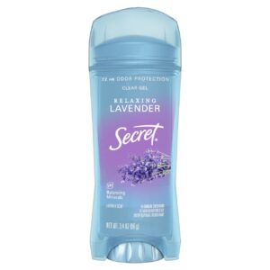 Secret Clear Gel and Deodorant for Women, Refreshing Lavender, 3.4 oz - Image 8