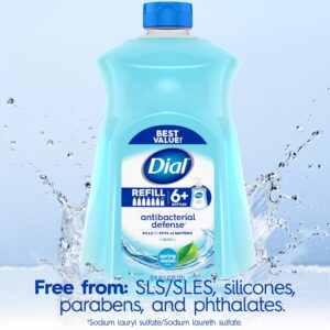Dial Antibacterial Liquid Hand Soap Refill, Spring Water, 52 fl oz - Image 7
