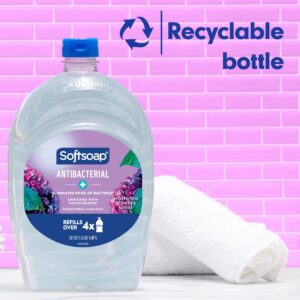 Softsoap Antibacterial Liquid Hand Soap Refill, White Tea and Berry, 50 Fluid Ounce Bottle - Image 12