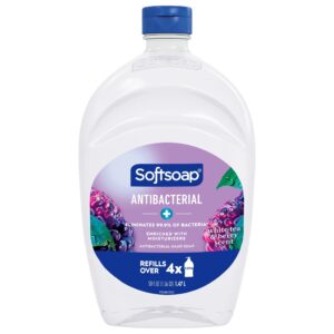Softsoap Antibacterial Liquid Hand Soap Refill, White Tea and Berry, 50 Fluid Ounce Bottle - Image 14