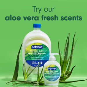 Softsoap Liquid Hand Soap Refill, Soothing Clean, Aloe Vera Fresh Scent - 50 Fluid Ounce - Image 29