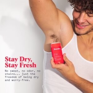 Duradry Deodorant & Antiperspirant - Prescription Strength Deodorant for Hyperhidrosis, Antiperspirant for Women & Men, Armpit Sweat Protection, Silicone-free - Clear Sky, 2.3 Oz (Pack of 1) - Image 7