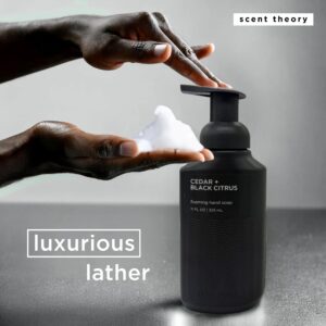 Scent Theory Foaming Hand Soap, Cedar and Black Citrus, 11 fl oz