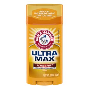ARM & HAMMER ULTRA MAX Deodorant, Active Sport, Solid Stick, 2.6 oz - Image 6