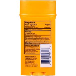 ARM & HAMMER ULTRA MAX Deodorant, Active Sport, Solid Stick, 2.6 oz - Image 8