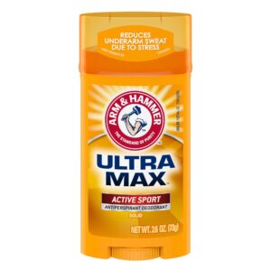 ARM & HAMMER ULTRA MAX Deodorant, Active Sport, Solid Stick, 2.6 oz - Image 20