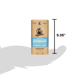 Dr. Squatch Coastal Mist Aluminum Free Natural Deodorant Stick for Men, 2.65 oz - Image 8