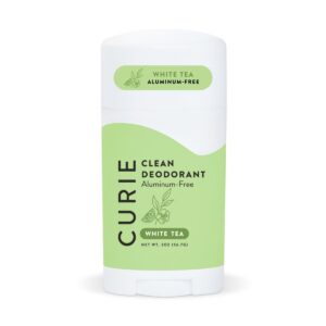 Curie Natural Deodorant Stick, White Tea, Aluminum-Free, for Men and Women, 2 oz - Image 8