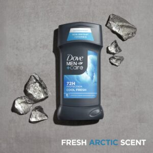 Dove Men+Care Antiperspirant Deodorant for Men Aqua Scent, Cool Fresh, 2.7 oz - Image 4
