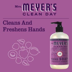 Mrs. Meyer's Clean Day Liquid Hand Soap, Plum Berry Scent, 12.5 Ounce Bottle - Image 5