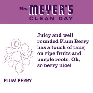 Mrs. Meyer's Clean Day Liquid Hand Soap, Plum Berry Scent, 12.5 Ounce Bottle - Image 8