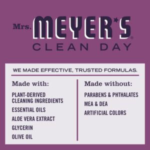 Mrs. Meyer's Clean Day Liquid Hand Soap, Plum Berry Scent, 12.5 Ounce Bottle - Image 15