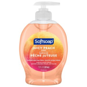 Softsoap Liquid Hand Soap, Kitchen and Bathroom Hand Soap, Juicy Peach, 7.5 Fluid Ounce Bottle - Image 17