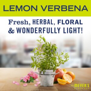 Mrs. Meyer's Clean Day Liquid Hand Soap, Lemon Verbena Scent, 12.5 Ounce Bottle - Image 4