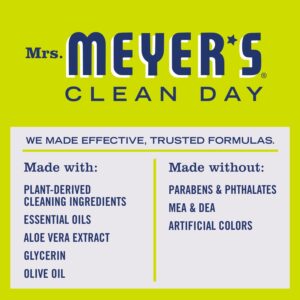 Mrs. Meyer's Clean Day Liquid Hand Soap, Lemon Verbena Scent, 12.5 Ounce Bottle - Image 5