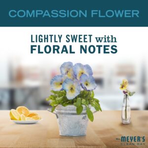 Mrs. Meyer's Clean Day Liquid Hand Soap, Compassion Flower Scent, 12.5 Ounce Bottle - Image 3
