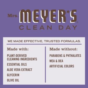 Mrs. Meyer's Clean Day Liquid Hand Soap, Compassion Flower Scent, 12.5 Ounce Bottle - Image 5