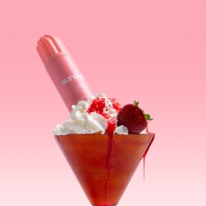 Sundae Whipped Shower Foam Strawberries + Cream for All Adult Skin Types - Image 5