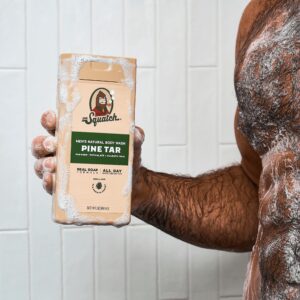 Dr. Squatch Pine Tar Natural Body Wash for Men, 14 fl oz - Image 5