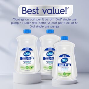 Dial Antibacterial Liquid Hand Soap Refill, Aloe Scent, 52 Ounce - Image 5