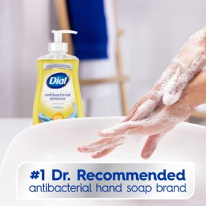 Dial Antibacterial Liquid Hand Soap, Lemon & Sage, 11 fl oz - Image 4