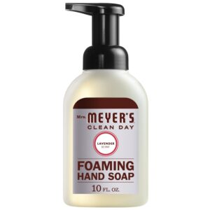 Mrs. Meyer's Clean Day Foaming Hand Soap, Lavender Scent, 10 Ounce Bottle - Image 4