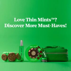 Hard Candy Girl Scouts Nourishing Body Oil with Jojoba Oil, Girl Scout Thin Mints™ Scent, 3.4 fl oz - Image 4