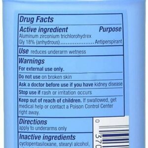 Secret Invisible Solid Antiperspirant Deodorant Powder Fresh, 2.6oz, 4-Pack - Image 4