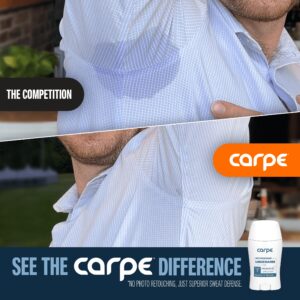 Carpe Underarm Antiperspirant and Deodorant for Men, Mountain Breeze and Fresh Powder, 1.69 fl oz (2 Pack) - Image 6