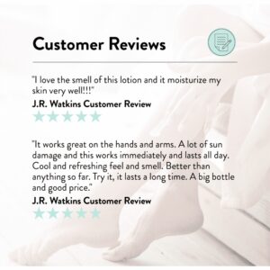 J.R. Watkins Natural Daily Moisturizing Hand and Body Lotion, Lavender, 18 Oz Pump - Image 4