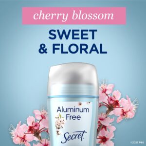 Secret Aluminum Free Deodorant for Women, Cherry Blossom, 2.4 oz - Image 8