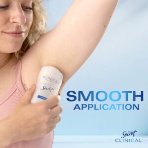 Secret Clinical Soft Solid Antiperspirant and Deodorant, Light & Fresh, 2.6 oz - Image 7