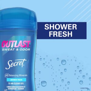 Secret Outlast Invisible Solid Antiperspirant Deodorant, Completely Clean, 2.6 oz Twin Pack - Image 8
