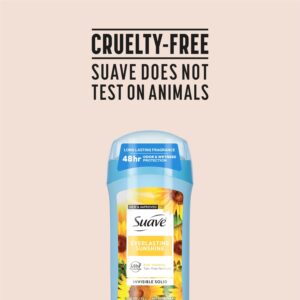 Suave Antiperspirant Deodorant For Women, 48hr Protection, Everlasting Sunshine, 2.6 oz - Image 8