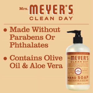 Mrs. Meyer's Clean Day Liquid Hand Soap, Oat Blossom Scent, 12.5 Ounce Bottle - Image 3