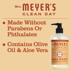Mrs. Meyer's Clean Day Liquid Hand Soap, Oat Blossom Scent, 12.5 Ounce Bottle - Image 12