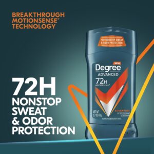 Degree Advanced Long Lasting Antiperspirant Deodorant Stick Twin Pack, Adventure, 2.7 oz - Image 2