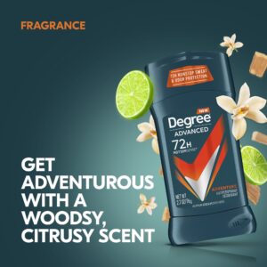 Degree Advanced Long Lasting Antiperspirant Deodorant Stick Twin Pack, Adventure, 2.7 oz - Image 3