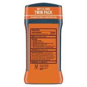 Degree Advanced Long Lasting Antiperspirant Deodorant Stick Twin Pack, Adventure, 2.7 oz - Image 6