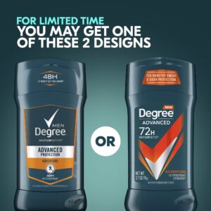 Degree Advanced Long Lasting Antiperspirant Deodorant Stick Twin Pack, Adventure, 2.7 oz - Image 7